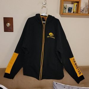 Iowa Hawkeye Zip Sweatshirt